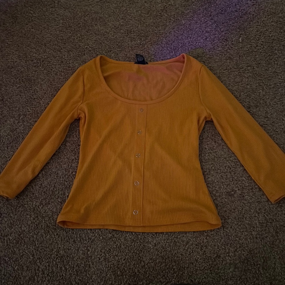 Rue21 Yellow Shirt